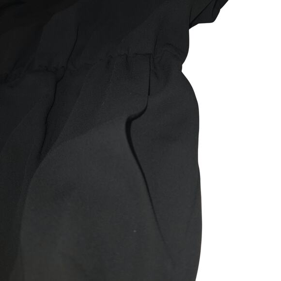 Decree Women XL Romper Shorts Black Pockets Flowy Casual Goth Witchy Whimsigoth - Picture 6 of 16